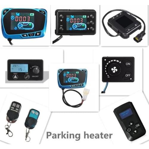 12/24V Parking Air Heater Car Heater Switch Controller Accessories LCD Monitor Switch Parking Heater Controller