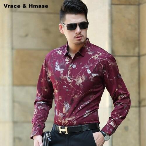 High-quality mercerized wash and wear long sleeve men shirt Spring new arrival Korean style fashion causal boutique shirt M-XXXL