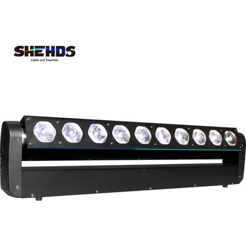 LED 10x40W RGBW 4in1Beam Moving Head Light Wall Wash DJ Disco Stage Show Party Bar Dance Floor Effect Lighting Equipmen