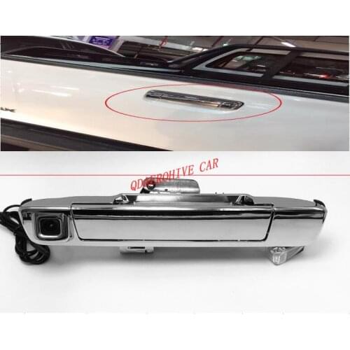 QDAEROHIVE rear door handle webcam door reversing webcam D-MAX Backup Camera for Isuzu d-max dmax hd 2012-2018
