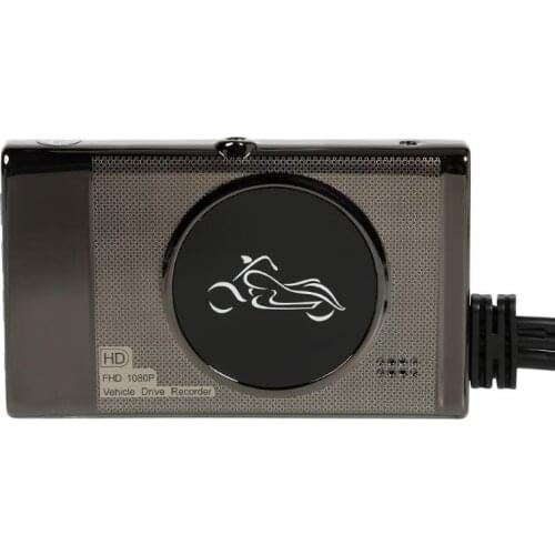 SE600 Motorcycle DVR Front+Rear View Waterproof Dash Cam G-sensor Recorder