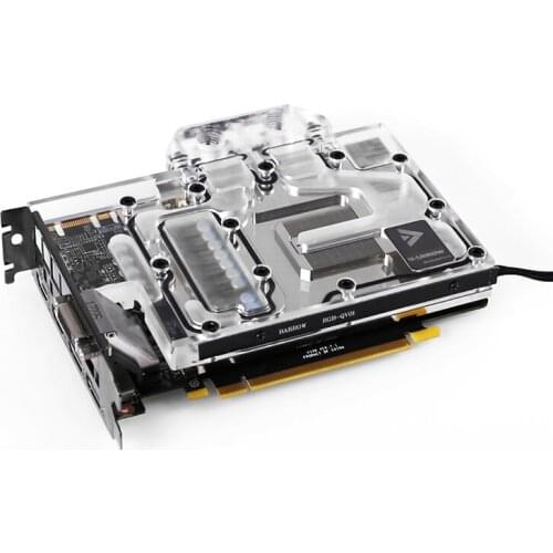 Barrow GPU Water Block For For MSI GTX1070 AERO ITX 8G OC, 5V ARGB 3PIN AURA SYNC MSA1070I-PA