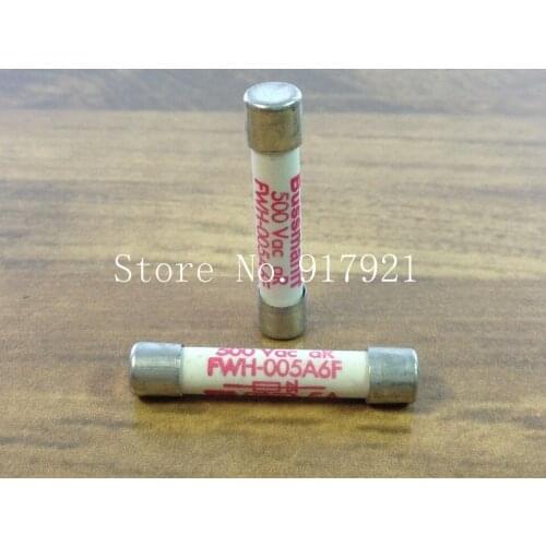 [ZOB] The United States Bussmann FWH-005A6F FWH-0057A6F FWH-016A6F FWH-004A6F FWH-002A6F FWH-6.30A6F BUSS 500VDC fuse-10PCS