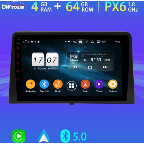 PX6 4+64G Android 10.0 Car Multimedia GPS Radio For Peugeot Partner Citroen Berlingo Vauxhall Combo DSP Auto Stereo 4G WiFi DAB