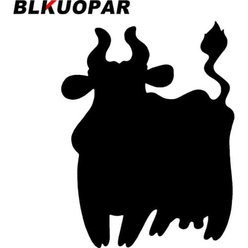 BLKUOPAR Cow Car Stickers Graphics Decals Campervan Occlusion Scratch Motorcycle Helmet Decor Car Styling Vinyl Car Wrap