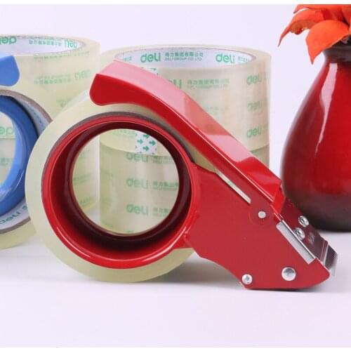 Full Metal Body Stainless Knife Carton Sealer Tape Dispenser 48/60mm Tape Cutting Knife Save Effort Firm Structure Warehouse 823