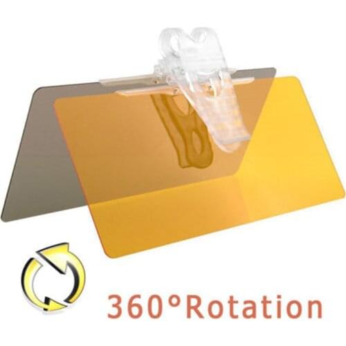 HD Car Anti-Glare Dazzling Goggle Day & Night Vision Driving Mirror Sun Visors Auto Car