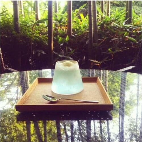 Crystal Glass Cup Bear Cup Colorful Art Design Shape Without Lead