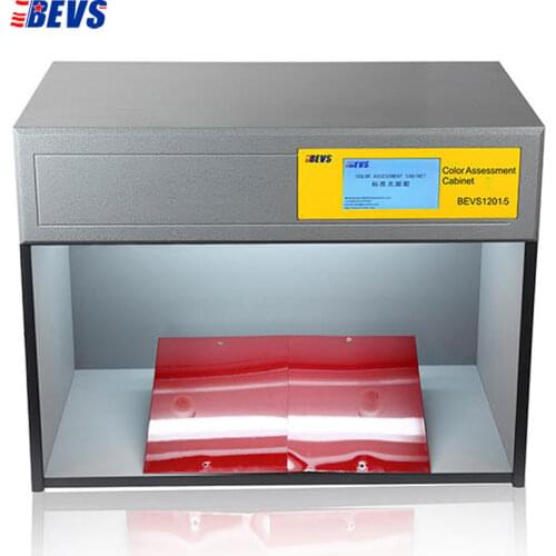 Intelligent Color Assessment Cabinet matching box Touch screen control 6 light sources D65 TL84 CWF F UV U30