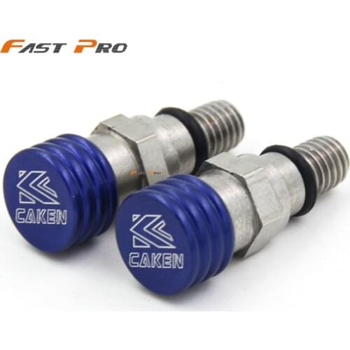Motorcycle CNC M5 0.8MM Fork Air Bleeder Relief Valve For YAMAHA YZ85 YZ125 YZ250 YZ250F YZ426F YZ450F WR250F WR450F Dirt Bike