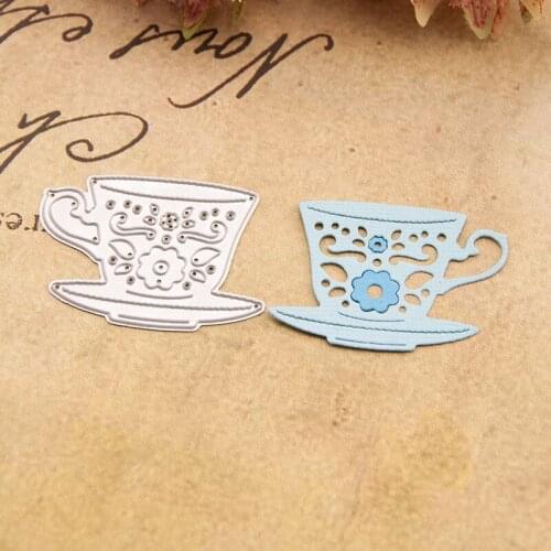 KLJUYP Cups Metal Cutting Dies Stencils for DIY Scrapbooking/photo album Decorative Embossing DIY Paper Cards