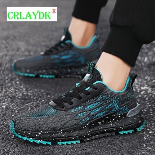 CRLAYDK Shoes for Men Running Korean Style Fashion Wild Sneakers Ourdoor Casual Summer Breathable Youth Boys Basket Homme