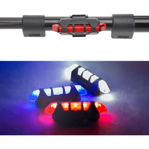 Scooter Warning Light Night Safety Warning Lights LED Flashlight Strip Light for M365 Electric Scooter Accessories