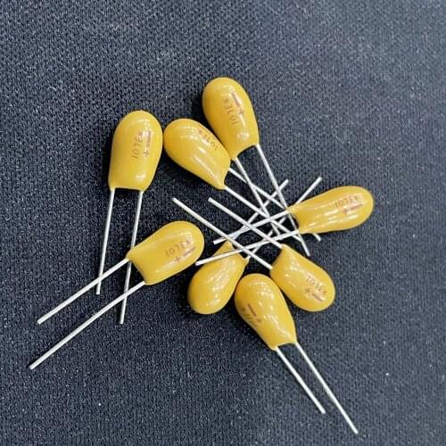 Qixinruite 10PCS/LOT 107E 100UF 25V NEW