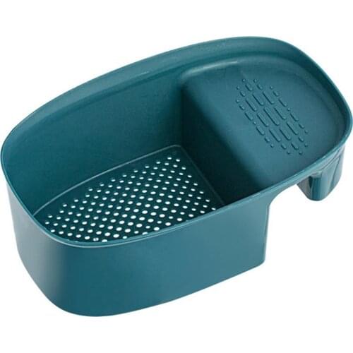 Kitchen Sink Strainer Drain Rack Hanging Sink Basket Drainage Holes Easy To Clean And Filter For Tableware Kitchen Tools Fruits