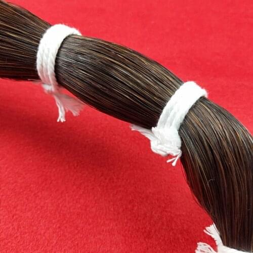 New dark Brown Horse Tail Hair 95cm 250g