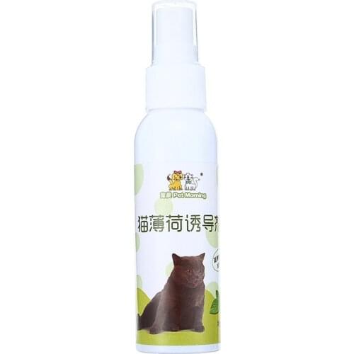 50ml Natural Catnip Spray Cat Plate Inducer Fresh Extract Pet Training Can Make Cats Lively And Arouse Interest In Playing
