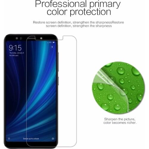 For Xiaomi Mi A2 Screen Protector NILLKIN Crystal Super Clear/Matte Soft PET Protective Film for Xiaomi Mi 6X