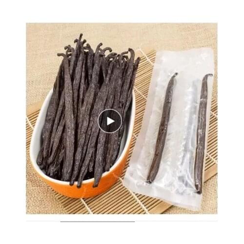 10pcs / 5pcs / 1pcs 11-13cm Top grade Vanilla beans from Madagascar,High quality Vanilla planifolia,free shipping