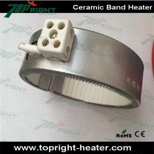 170*70mm 230V 2000W Stainless Steel Electric Ceramic Band Heater