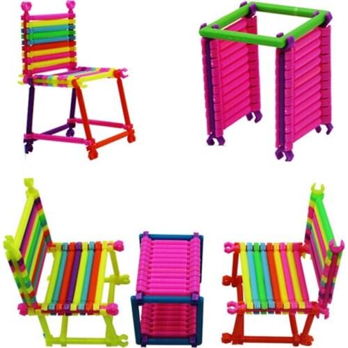 150 PCS 3D buliding toys Kindergarten Children Smart stick building blocks child plastic educational toys Diy Novelty toys Gifts