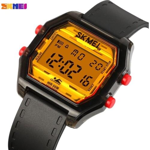 SKMEI Japan Digital Watch Movement Military Luminous Sports Watches 5Bar Waterproof Men Wrist Watch Relogio Masculino Male Clock