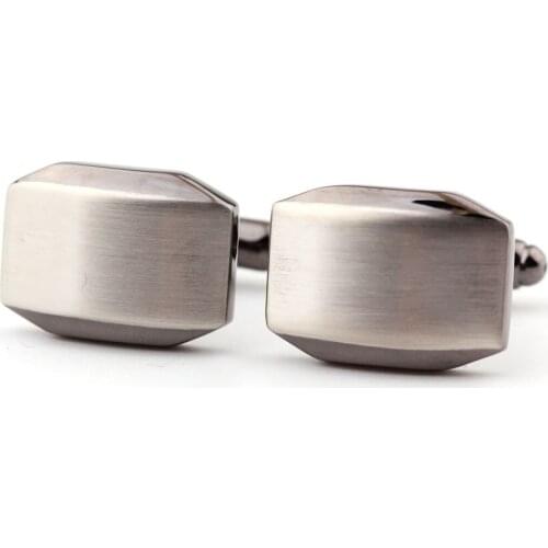 Black mens shirt cuff links
