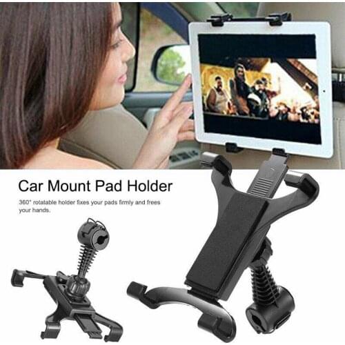 360s Degree Car Seat Back Headrest Mount Holder Tablet For iPads Phone Bracket QJY99