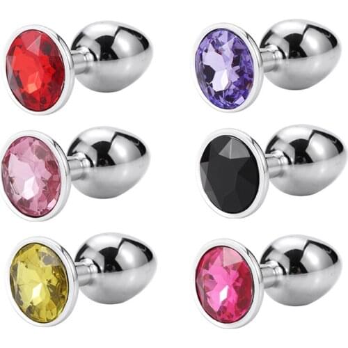 Hot Selling Sex Toys Adult Sex Toys Metal Butt Plug Non-stainless Steel Backyard Butt Plug Adult Toys Anal Plugs Silver Dildo