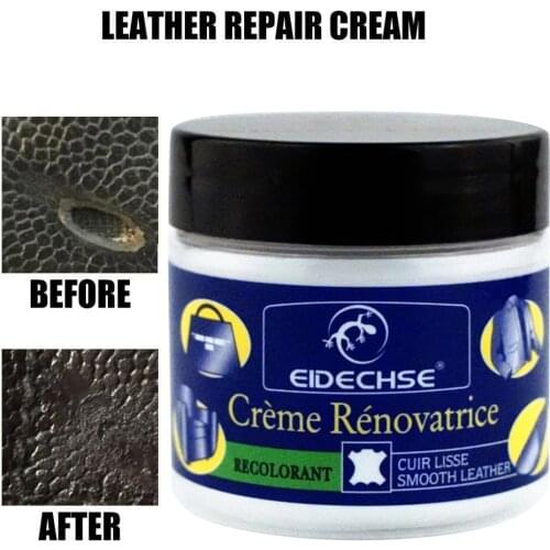 Leather Vinyl Repair Filler Compound Cream for Leather Restoration Cracks Burns Car Seat Sofa Holes TUE88