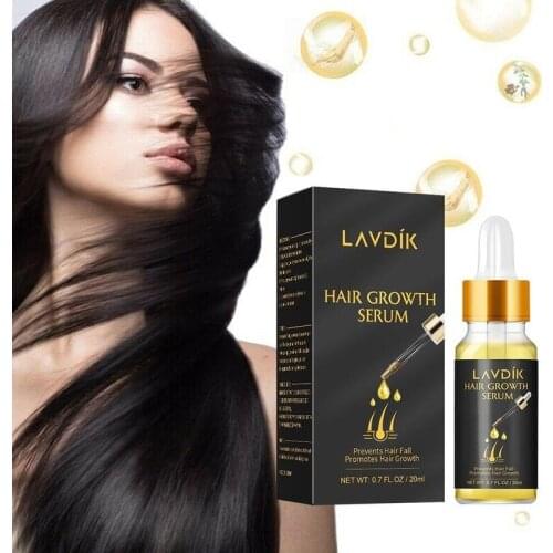 Lavdik Hair Growth Serum Hair Essential Oil Anti Preventing Hair Lose Liquid Damaged Hair Repair Growth Serum Dropshipping