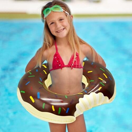 Ring seat summer toy buoy mattress thickened summer float toy circle outdoor Float donut inflatable pool ring beach accessories