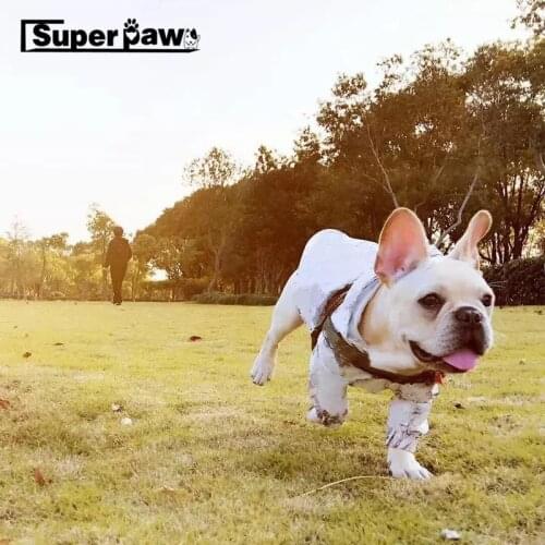 Fashion Pet Dog Outdoor Jacket Raincoat Waterproof French Bulldog For Small Dogs Pets Clothes Schnauzer Chihuahua WHC02