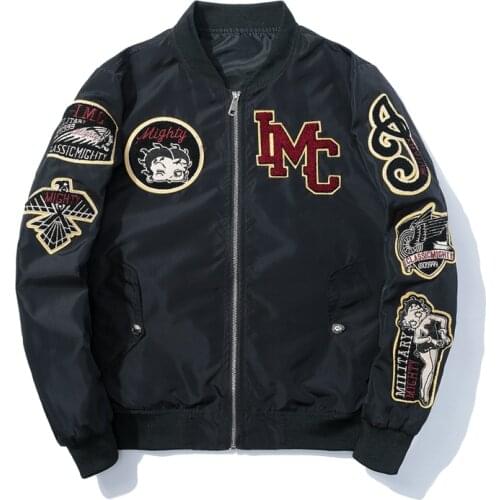 Chaquetas hombre pilot Air men bomber jacket Men military Casual varsity Coat Windbreaker Fashion Steetwear ropa hombre invierno