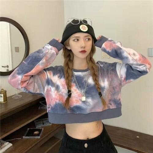 2021 New Fashion Womens Short Sweater Womens Loose Long Sweater Street Male/female Couple Sweater Street Hip Hop Sweater