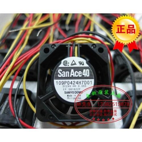 NEW SANYO DENKI SAN ACE 109p0424h7d01 4015 dc24v cooling fan