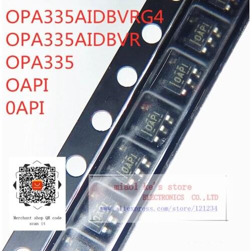[5~10pcs]100%New original: OPA335AIDBVRG4 OPA335AIDBVR OPA335 OAPI 0API - 0.05uV/C max Single-Supply CMOS Operational Amplifier
