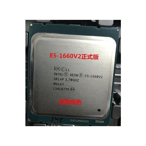 Intel Xeon E5 1660 V2 E5-1660V2 CPU server Processor 6 Core 3.7GHz 15M 130W E5-1660 V2 SR1AP E5-1660 V2 2011