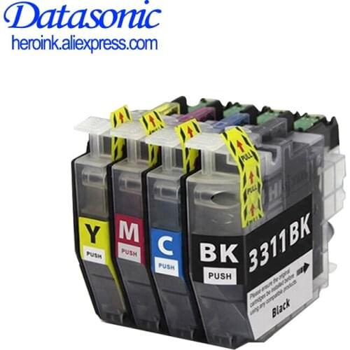 Datasonic Compatible for LC3311 LC3313 Compatible Ink Cartridge For Brother Brother MFC-J491DW MFC-J497DW MFC-J690DW MFC-J895DW