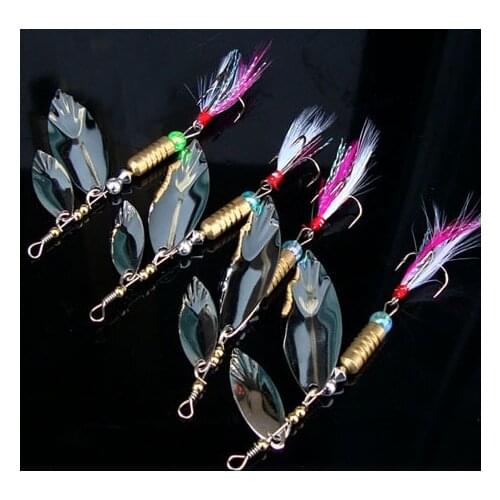 Special wholesale rotation sequins lure Culter perch bass lures designed to kill catfish bait fishing gear