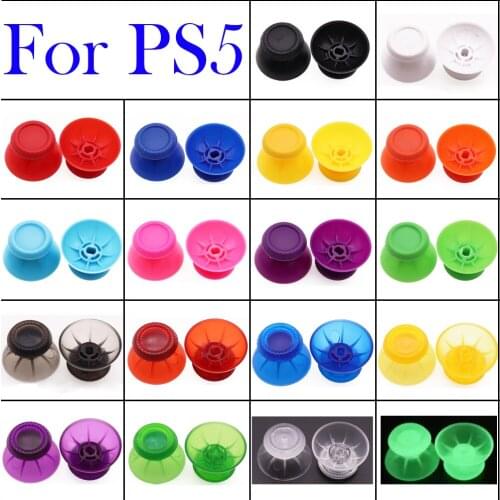 TingDong 2PCS for Sony Playstation 5 PS5 Controller Analog Thumb Stick Joystick Thumbstick Cap cover replacement for PS5 repair