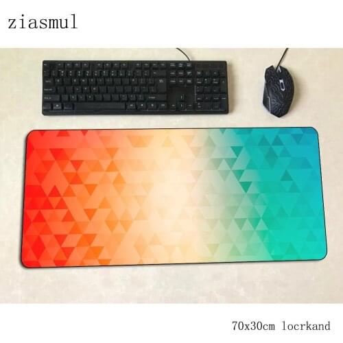 Triangle mats Christmas gifts 900x400mm gaming mouse pad keyboard mousepad notebook gamer accessories Colourful padmouse mat