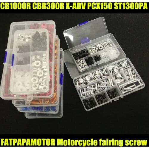 Universal Motorcycle Fairing Bolts Screw Moto Spring Bolts For HONDA CB1000R CBR300R X-ADV PCX150 ST1300PA
