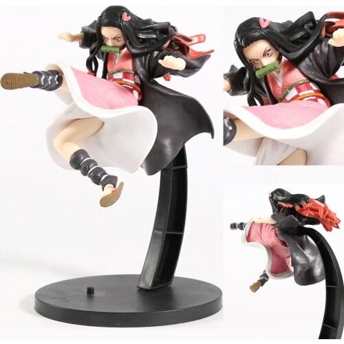 Vibration Stars Demon Slayer Kamado Tanjirou Nezuko PVC Figure Toy Collection Model Figurine