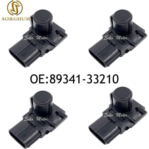4PCS 89341-33210 188400-2820 Parking Ultrasonic Sensor For Lexus RX270 RX350 RX450H GX400 GX460 Toyota Camry Land Cruiser Prado