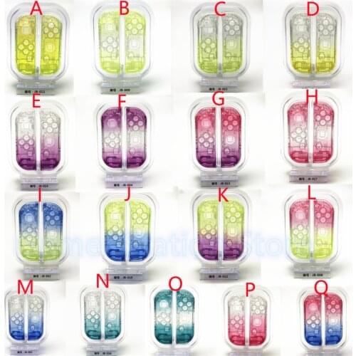 50sets GradientRamp transparent Housing Cover Case Shell for Nintendo Switch Controller NS Joycon Replacement Accessorries