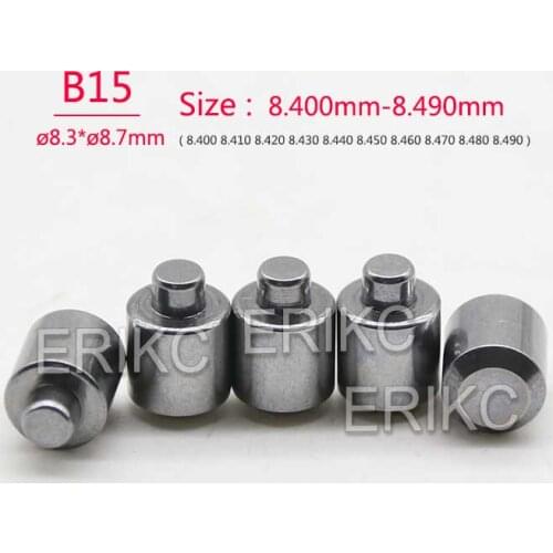 50PCS B15 Size 8.40mm-8.49mm Common Rail Injector Nozzle Adjusting Shims Auto Diesel Injection Valve Gaskets Washer for Bosch