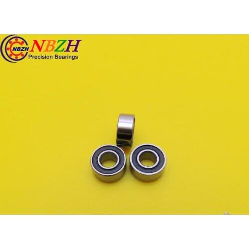 50 pcs free shipping thin wall deep groove ball bearing 684-2RS 4*9*4 mm ABEC-5