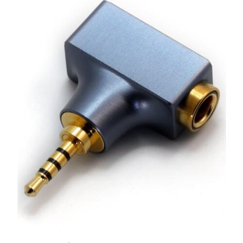 Linsoul DD HiFi DJ44B/DJ44C Mark II 4.4mm Female to 2.5/3.5 Male Headphone Adapter With Gold-Plated Copper Socket