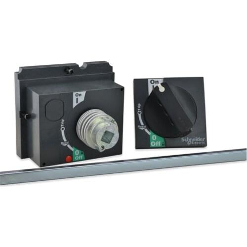 Molded Case Circuit Breaker Accessories NSX-Standard Extension Rotating Handle (100-250) black off Position Padlock 1 to 3 Padlo